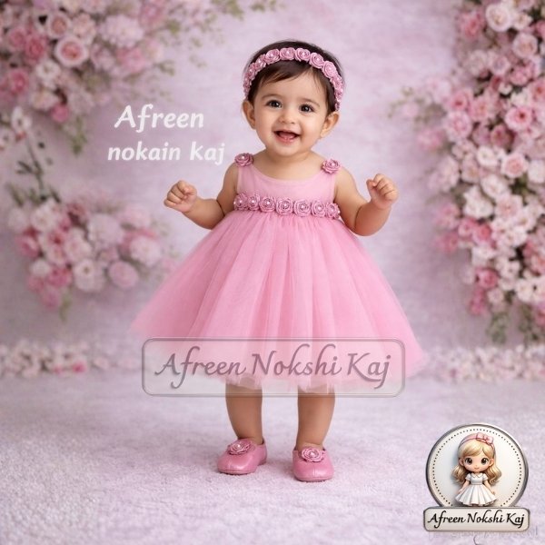 Stylish Pink Frock