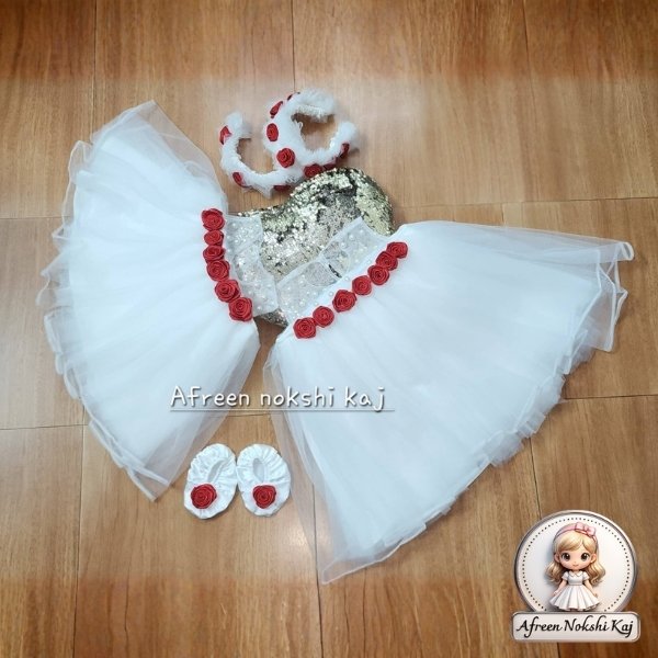 Beautiful White Tulle Dress