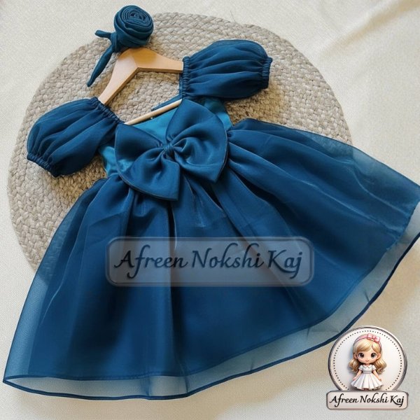 Elegant Teal Party Dress