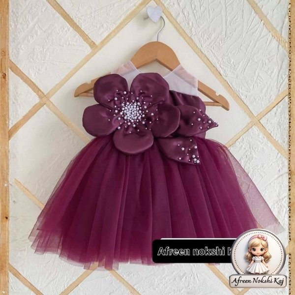 Floral Silk Party Dress