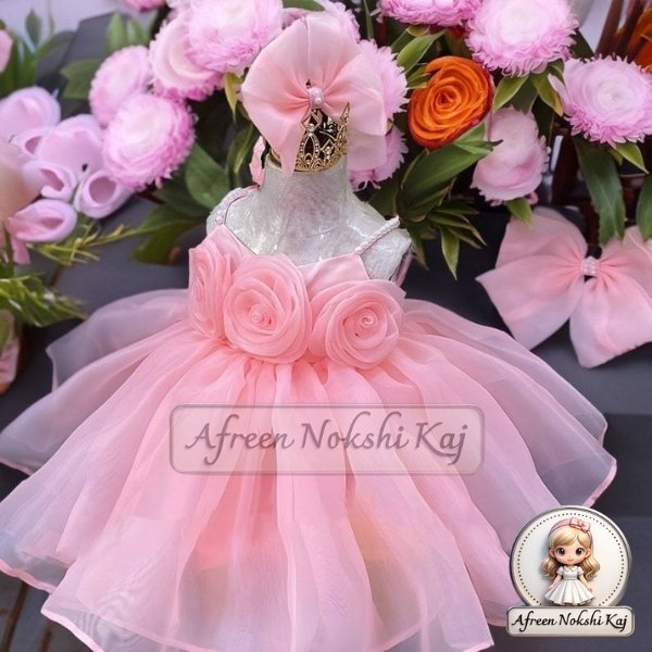 Elegant Pink Frock