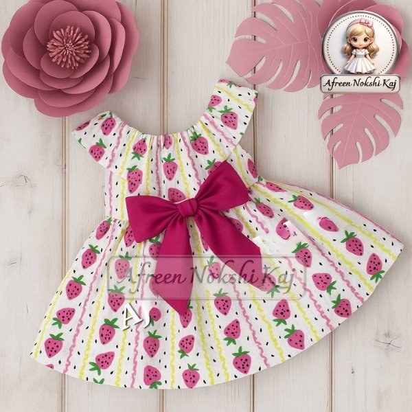 Stylish Pink Summer Dress