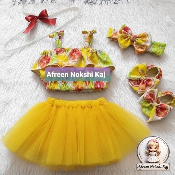 Stylish Yellow Tutu