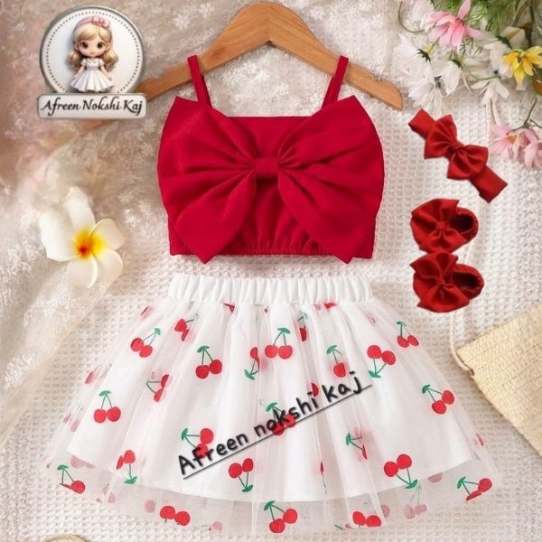 Stylish Red Summer Dress