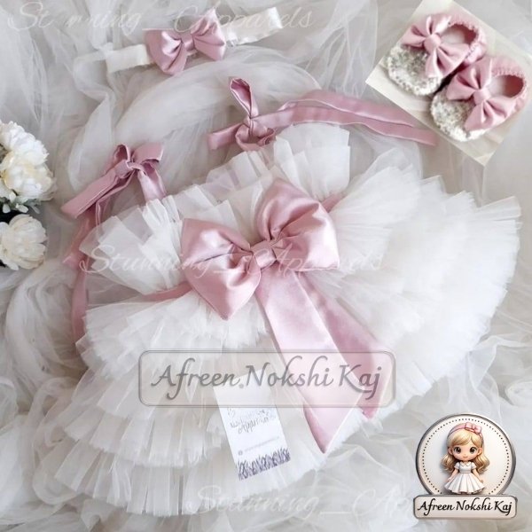 Beautiful White Tulle Dress