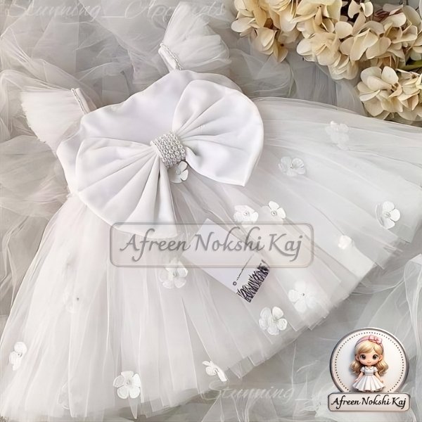 Glamorous White Party Dress