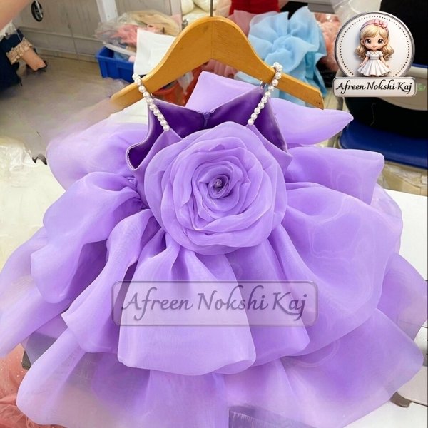 Beautiful Purple Frock