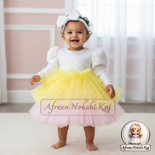 Radiant Yellow Party Dress