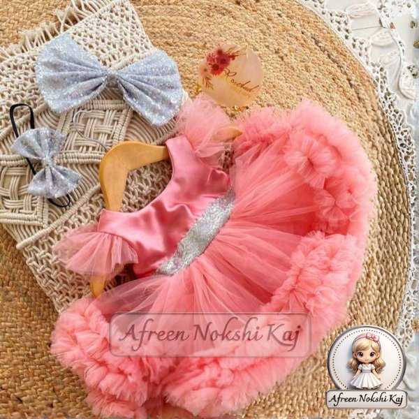 Charming Pink Party Dress