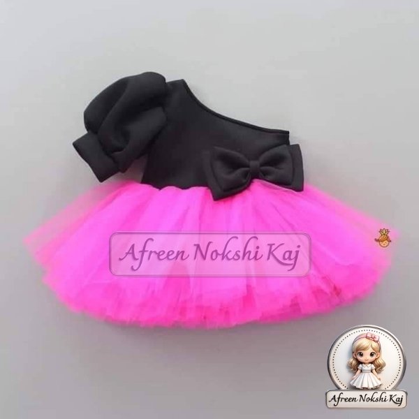 Stylish Pink Tutu Gown