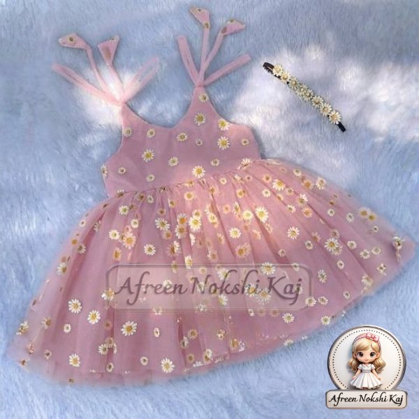 Floral Pink Frock