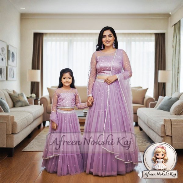Classic Lavender Gown