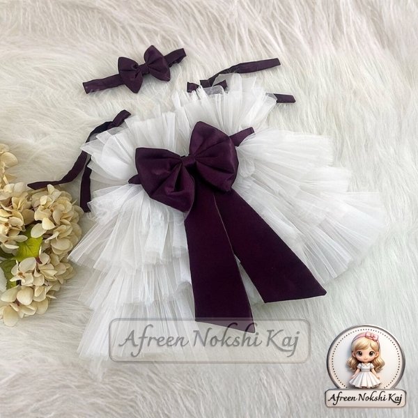 Lovely White Frock